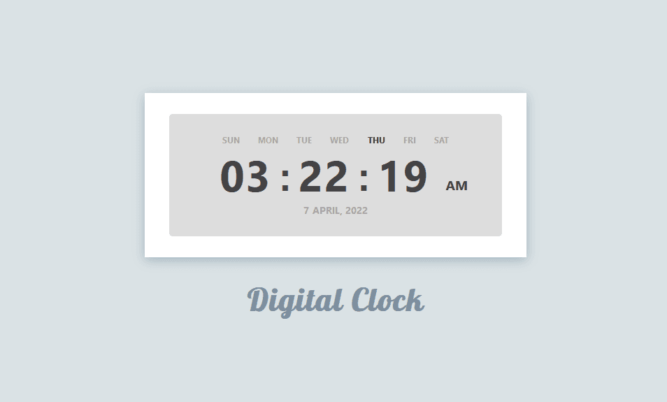 Digital Clock