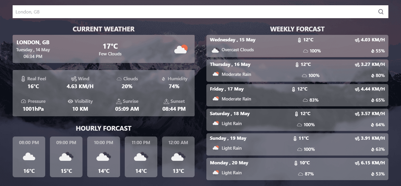 Weather App