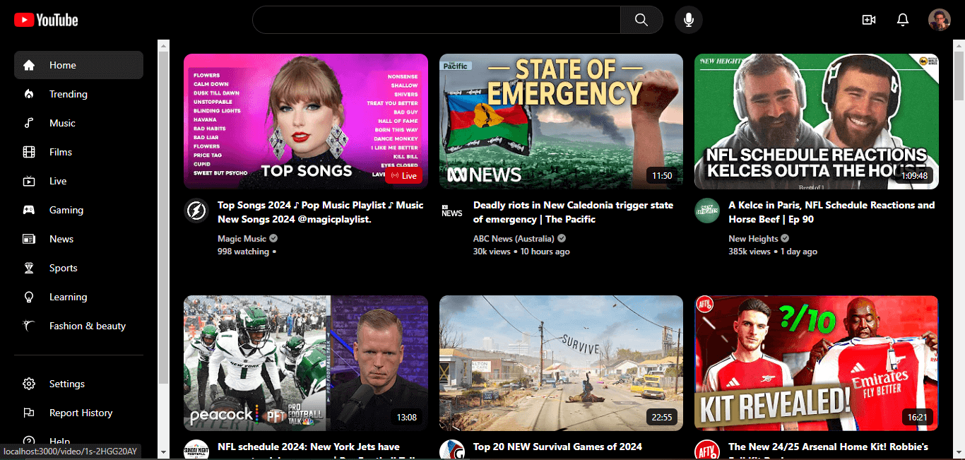 Youtube Clone