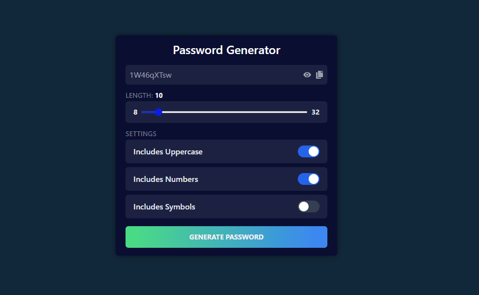Password Generator